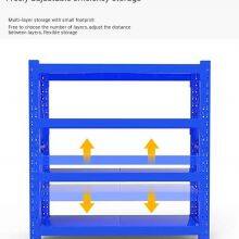 Industrial Modular Warehouse Shelving - Heavy Duty Storage Rack With Chipboard Deck for Factory & Workshop Operations