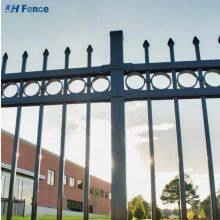 Steel Fence Panel Galvanized Residential Area Security Fence Galvanized Steel Security Fence thumbnail-5