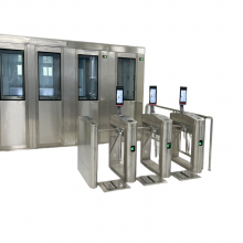 Supply of Esd Aegir Air Shower Roller Gate Access Control Passage thumbnail-2