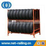 Stacking Metal Foldable Warehouse Tire Rack Wholesale thumbnail-1