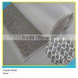 Hotfix Crystal Rhinestone Mesh Ss16 4mm LT.Topaz Crystal Gold Base thumbnail-2
