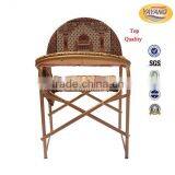 Wholesale Knock Down Metal Muslim Prayer Chair Folding Church Chair thumbnail-6