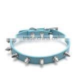 Wholesale Pet Supplies Plain Pet Collars Personality Bullet Nail Dog Collar thumbnail-5