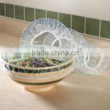 Disposable PE plastic pan cover/food cover/bowl cover