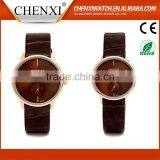 2016 China Manufacturer for Unisex Leather Strap Quartz Watch thumbnail-2