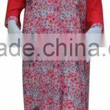 100% Rayon Maxi Dress,long Dress, Muslim Throbe With Lace thumbnail-3