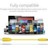 GOLF 2.1A Pineapple Series 2in1data Cable for Iphone 5/5s/6/6s/6plus 1m Quick Charge and Data Pinepple 2in1cable for Micro Phone thumbnail-6