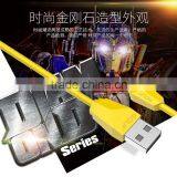 GOLF Original Diamond Series1.5A 1M Quick Charge And Data Cable For Iphone 6 thumbnail-1