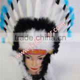 Best Selling Items Goose Feather Feather Headdress For Carnival