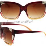 pc&metal mixed red sunglasses, magnetic eye glasses with your logo