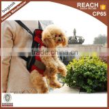 Red backpack pet dog cat backpack breathable Net Bag bichon teddy dog backpack