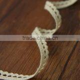 2015 wholesale cotton white crochet lace ribbon