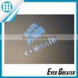 Custom Furniture Label, Aluminum Sticker 3M Tape Metal Sticker Metal Chrome Sticker