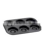 Bakeware Non-stick Cake Pans of 6 Cups Muffin Pan thumbnail-3