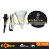 2016 Good Quality Stainless Steel + Plastic Colorful Solar Powered Stake Light thumbnail-4