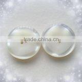 Wholesalers White Plastic Round Handicraft Wholesale Button