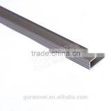 Manufacturer Champaign C Shape Buckle Flooring Edge Trim Anti-slip Aluminium Stair Nosing thumbnail-1