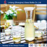 Big Mouth Long Neck Drinking Glass Bottle