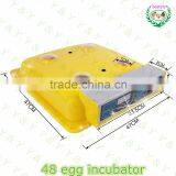 48 Eggs Brooder Digital Mini Egg Incubator JN8-48 Hygrometer for Incubator Use Chicken Egg Incubator for Sale thumbnail-3