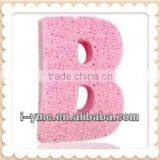 English Words-shaped Cleansing Cosmetic Puff ,makeup Puff
