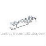 Amico Copper Brass Adjustable Bathroom Towel Shelf