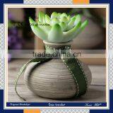 Natural Decorative Flower Aroma California Scent Ceramic Reed Diffuser for Gift Set Supplier's Choice