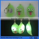 Red LED Light Silicone Keychain for Multiple Keys thumbnail-4