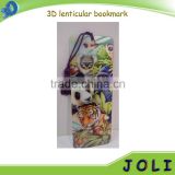 wholesale beautiful 3d hologram animal bookmark design