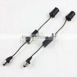 Ba9s to T10 Error Free Load Resistor Flashing Canceler Adapter Ba9s Led Decoder Warning Error Canceller thumbnail-6