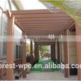 Composite Wood Pergola Building Construction Materials Facade Cheap Price Wpc