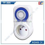 France Plug 24 Hour Mini Timer