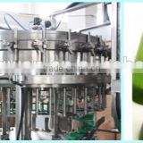 rotary 3 in 1 beer filling line/ glass bottle beer
