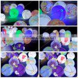 Gorgeous flashing parth decoration earth design led light balloons