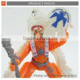 Plastic Luxury Indian Doll Figure Toys Model thumbnail-2
