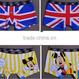 Wholesale colorful mens sexy boxer briefs in printing