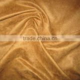 100% Polyester Warp Faux Suede Fabric For Garment