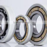 China supplier OEM 6317 deep groove structure Ceramic Hybrid ball bearing electric insulation bearing