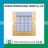High Quality Imported PC 4 Gang 2 Way UK Wall Electrical Switch thumbnail-1