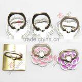 Alloy Ring Phone Holder360 Rotates Reuseable Safety Cellphone Car Ring Holder With Car Hook thumbnail-1