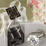 Wholesale 2015 Fashion New Design Wedding Giveaway Gift Colorful Crystal Keychain in Bulk