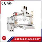 PVC Membrane Foil/Leg Maker 5 Axis CNC Router CNC Machine with high quality