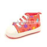 New arrivel fashion Lovely rose flower Infant first walk shoes princess shoes for baby girls