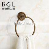 Retro Classic Design Brass Antique Bronze Bathroom Accessory Set Round Towel Ring