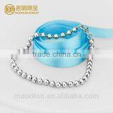 Wholesale Silver Beads Bracelets for Men, Friendship Bracelets Jewelry Stores thumbnail-5