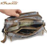 Old Fashion Men's Shoulder Bag Running Waist Bags in Canvas thumbnail-6