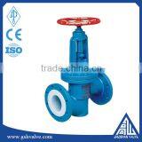 Manual Pn16 Fluorine Lined Globe Valve