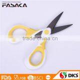 SH13015WY-T-2016 New Design Professional 5"coated Black Titanium Blade Houeshold Scissors With Soft Touch Handle thumbnail-2