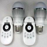 Remote control dimmable RGB led bulb light E26