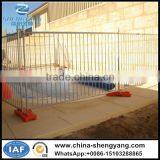 Out Door Orange Painted Crowd Control for Temp Fence thumbnail-5