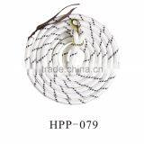 Equestrain Equipment Horse Lead With Leather Strip End thumbnail-1